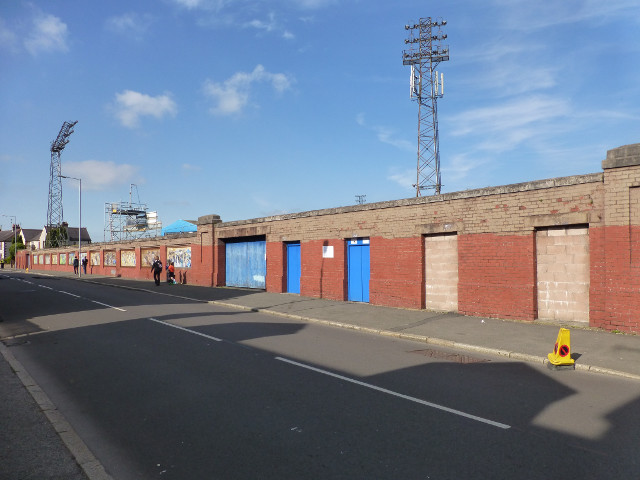Rear of the Terregles Street Stand